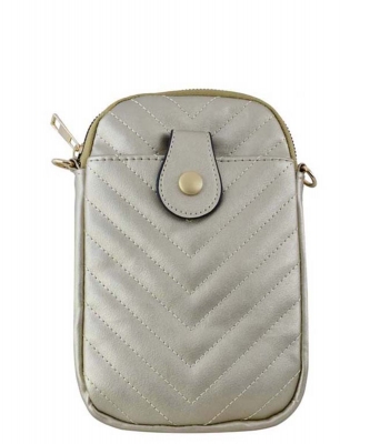 Fashion Mini Crossbody Bag Cell Phone Purse LM747V GOLD